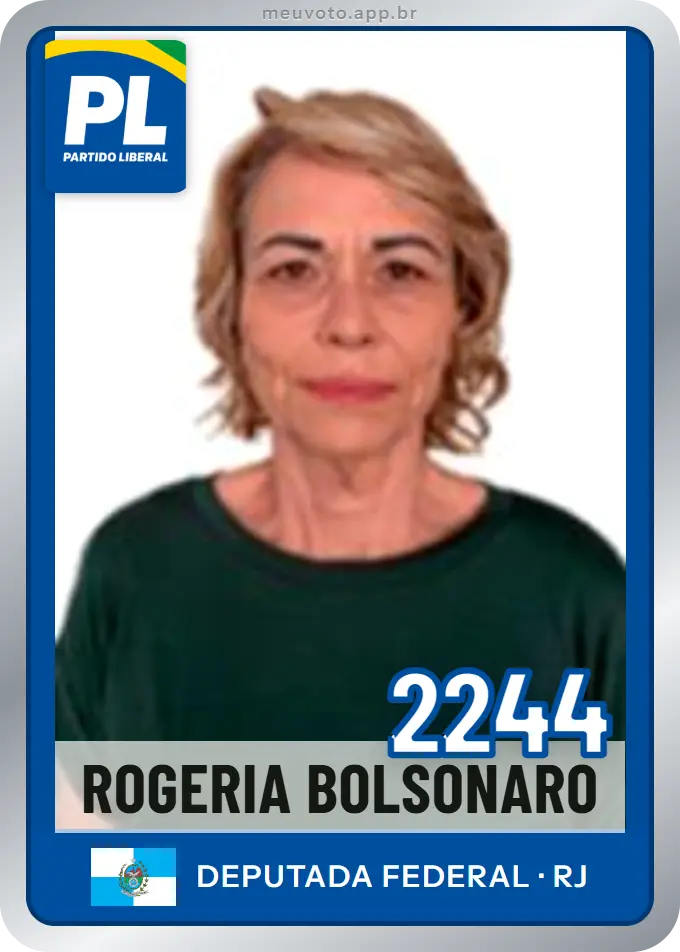 Carta de Rogeria Bolsonaro, número 2244, PL