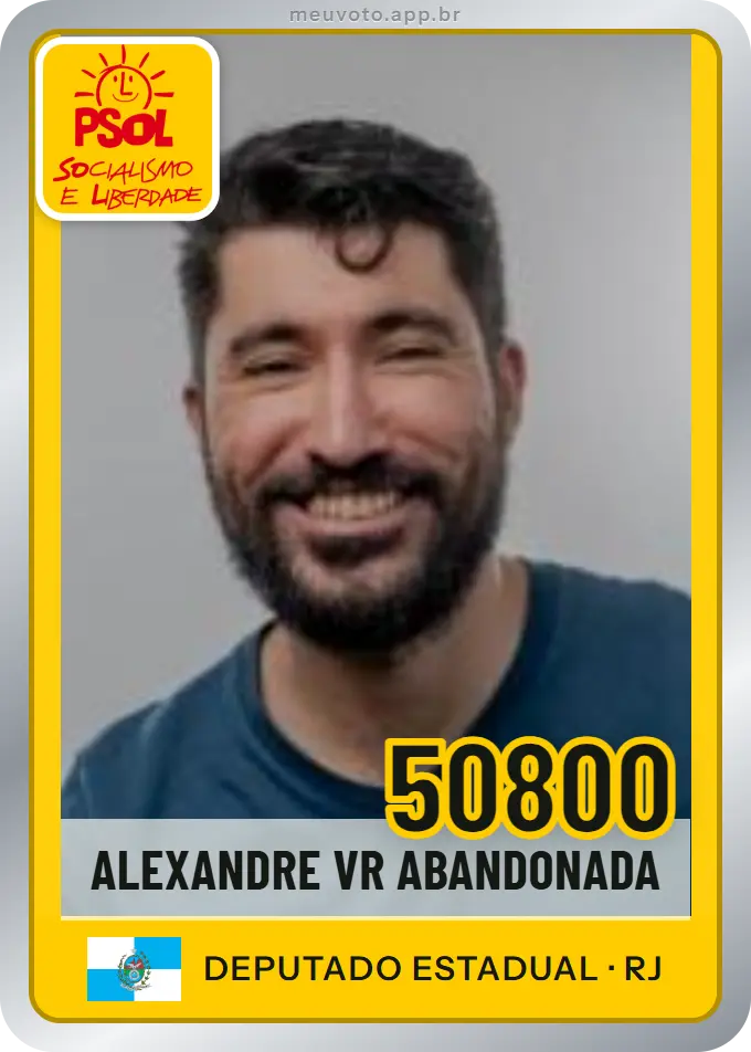 Carta de Alexandre Vr Abandonada, número 50800, PSOL