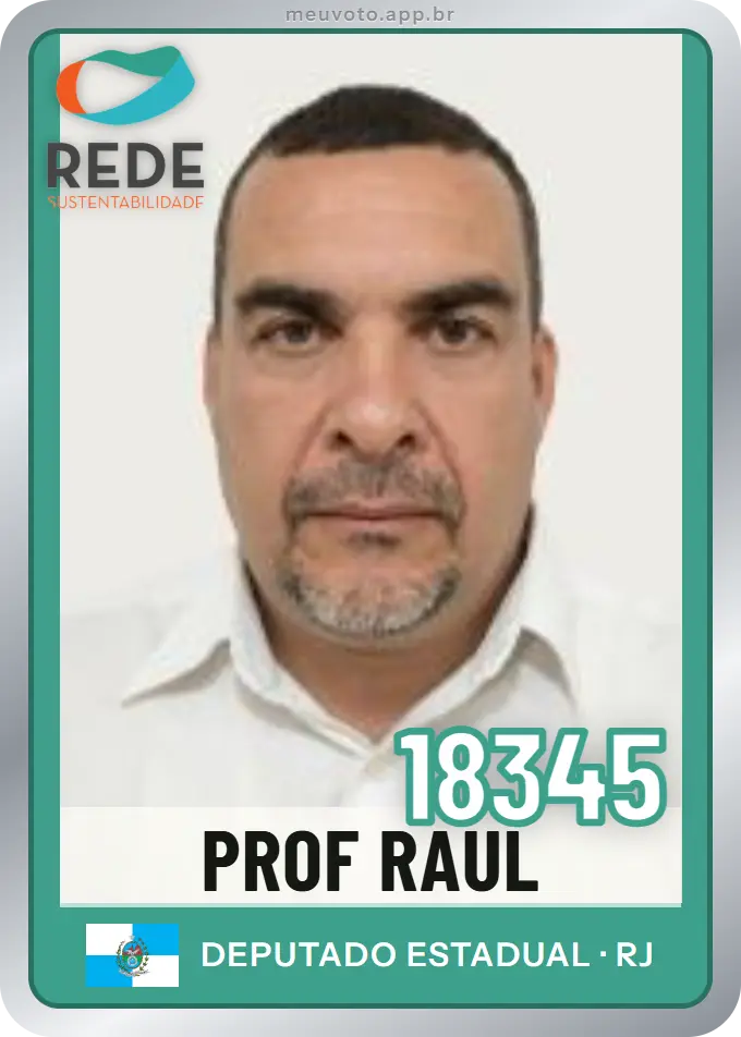 Carta de Prof Raul, número 18345, Rede