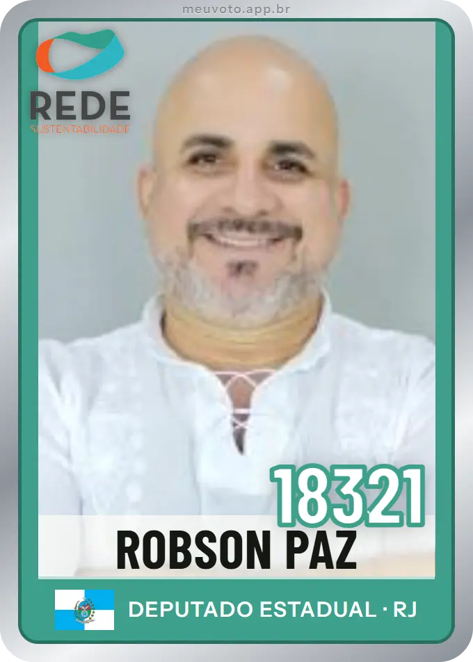 Carta de Robson Paz, número 18321, Rede