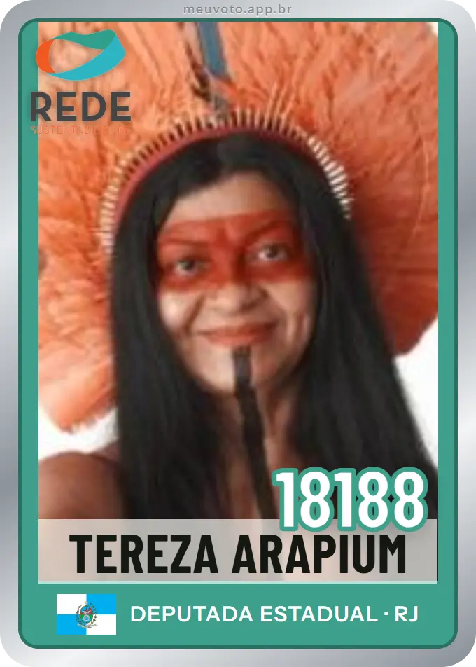 Carta de Tereza Arapium, número 18188, Rede