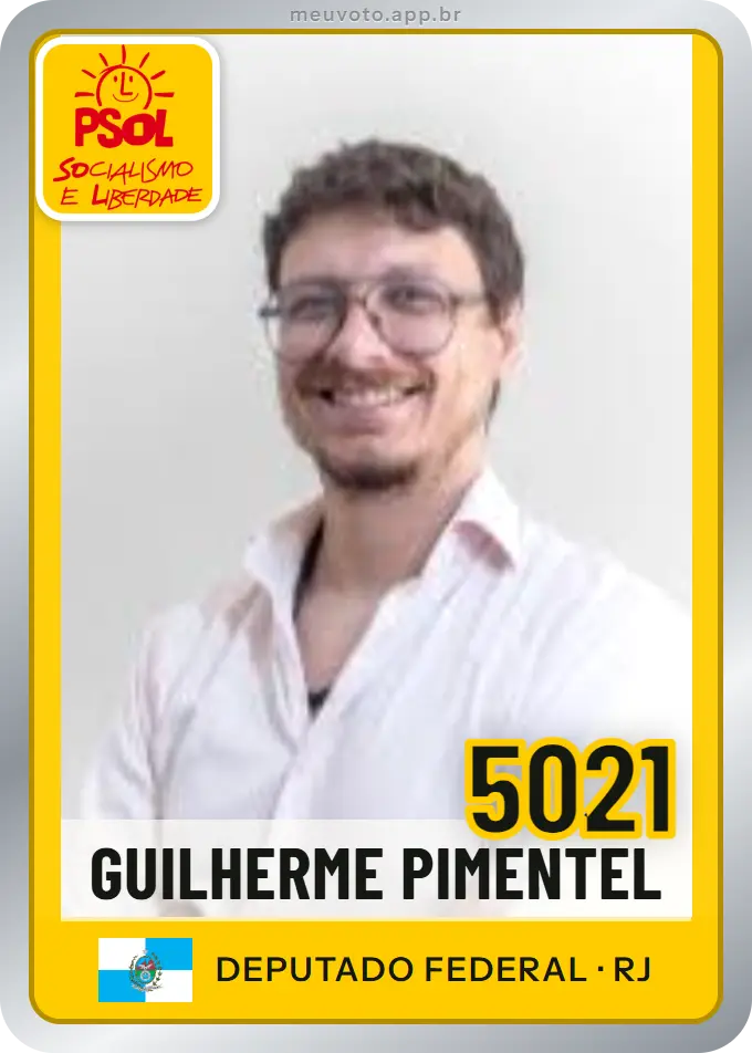 Carta de Guilherme Pimentel, número 5021, PSOL