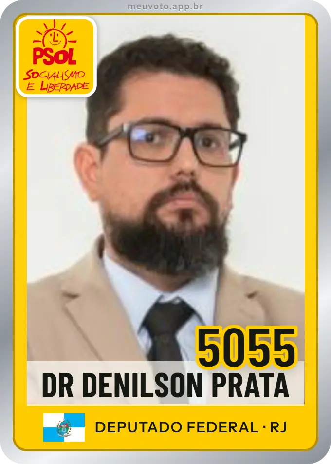 Carta de Dr Denilson Prata, número 5055, PSOL