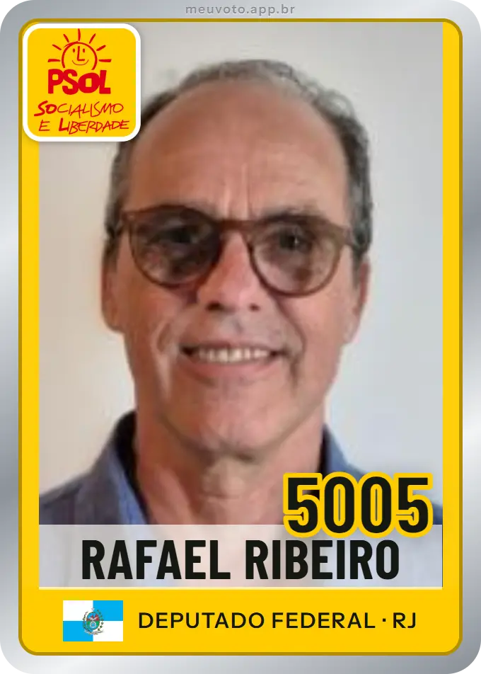 Carta de Rafael Ribeiro, número 5005, PSOL