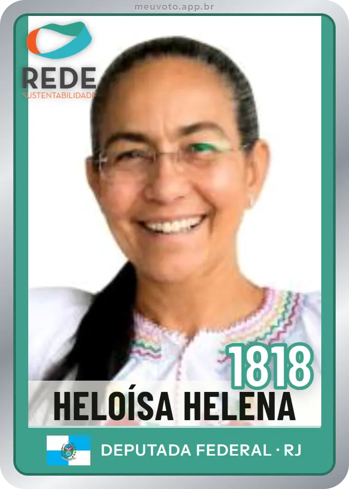 Carta de Heloísa Helena, número 1818, Rede