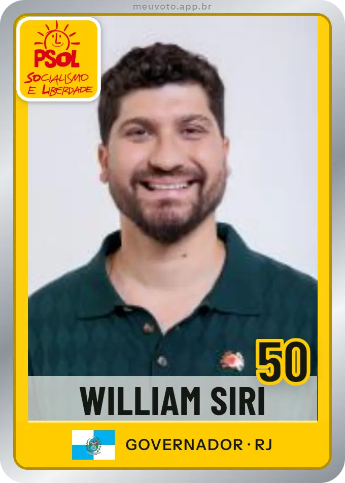Carta de William Siri, número 50, PSOL