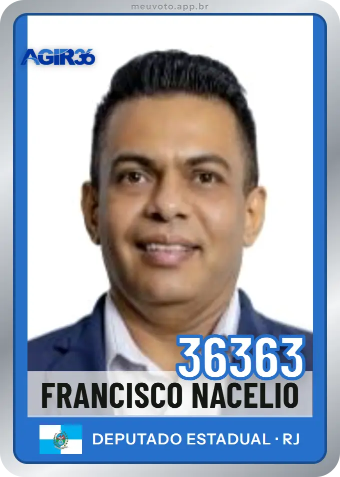Carta de Francisco Nacelio, número 36363, Agir