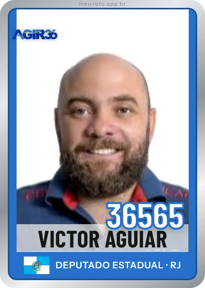 Carta de Victor Aguiar, número 36565, Agir
