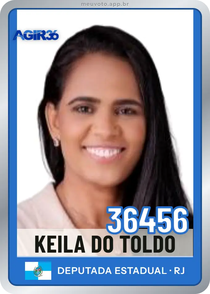 Carta de Keila do Toldo, número 36456, Agir