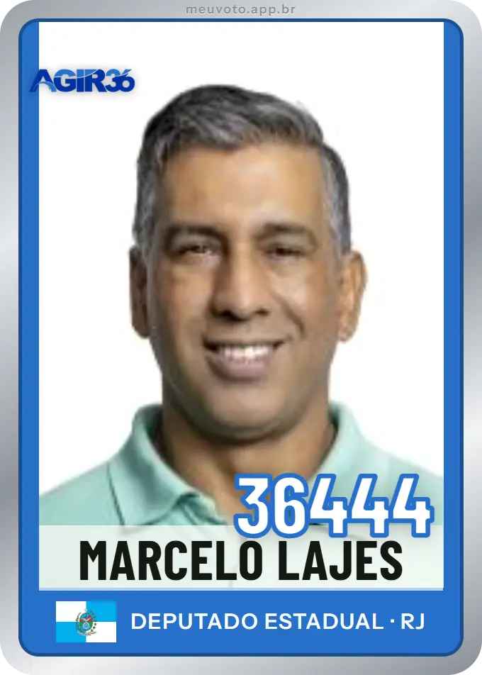 Carta de Marcelo Lajes, número 36444, Agir