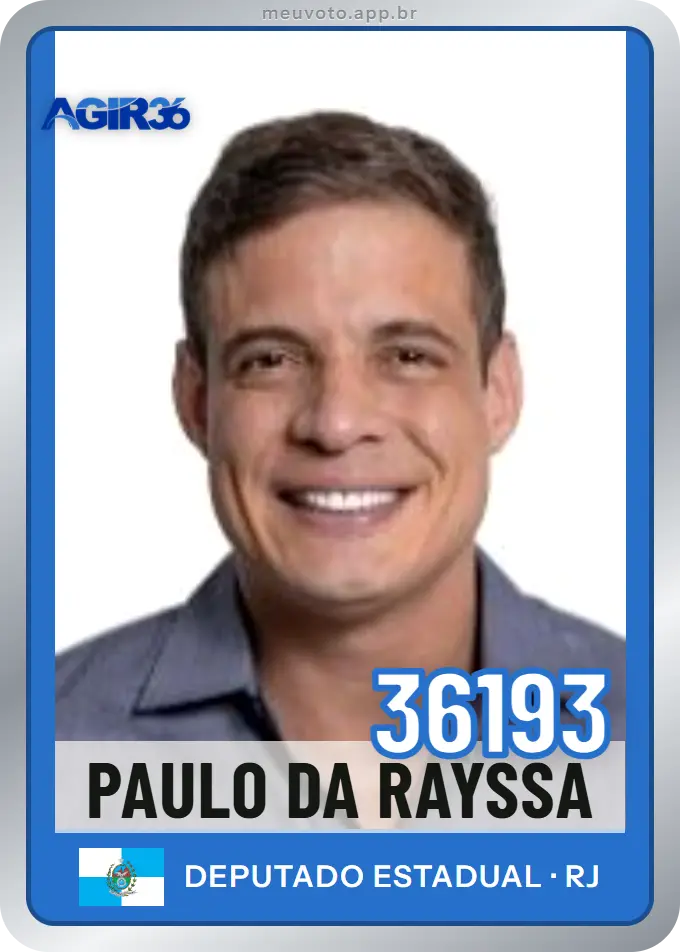 Carta de Paulo da Rayssa, número 36193, Agir