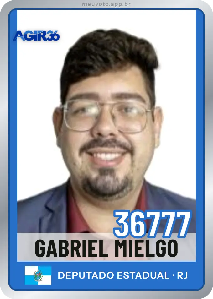 Carta de Gabriel Mielgo, número 36777, Agir
