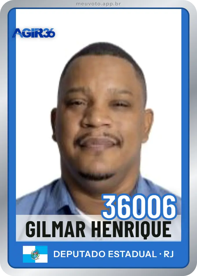 Carta de Gilmar Henrique, número 36006, Agir