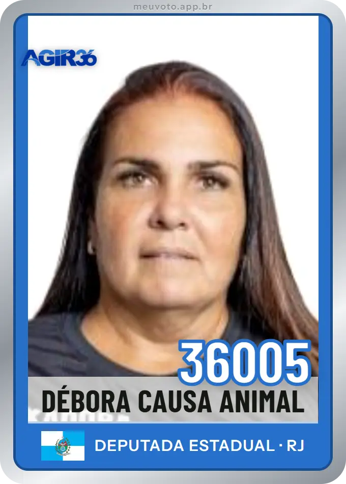 Carta de Débora Causa Animal, número 36005, Agir