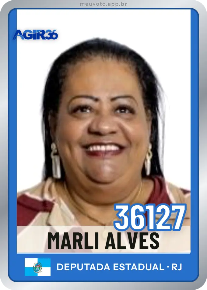 Carta de Marli Alves, número 36127, Agir