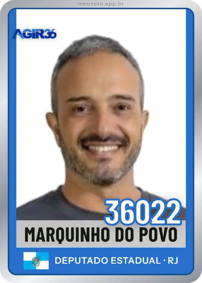Carta de Marquinho do Povo, número 36022, Agir