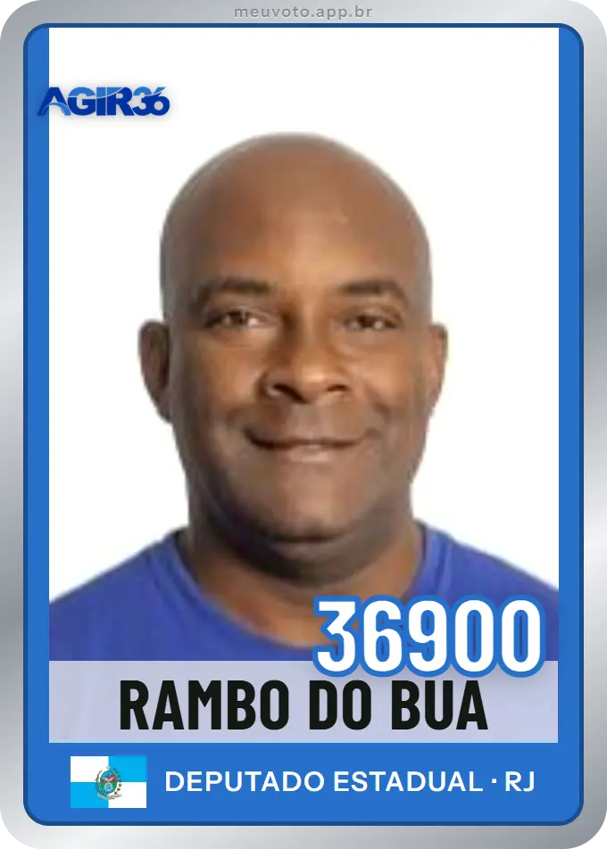 Carta de Rambo do Buá, número 36900, Agir
