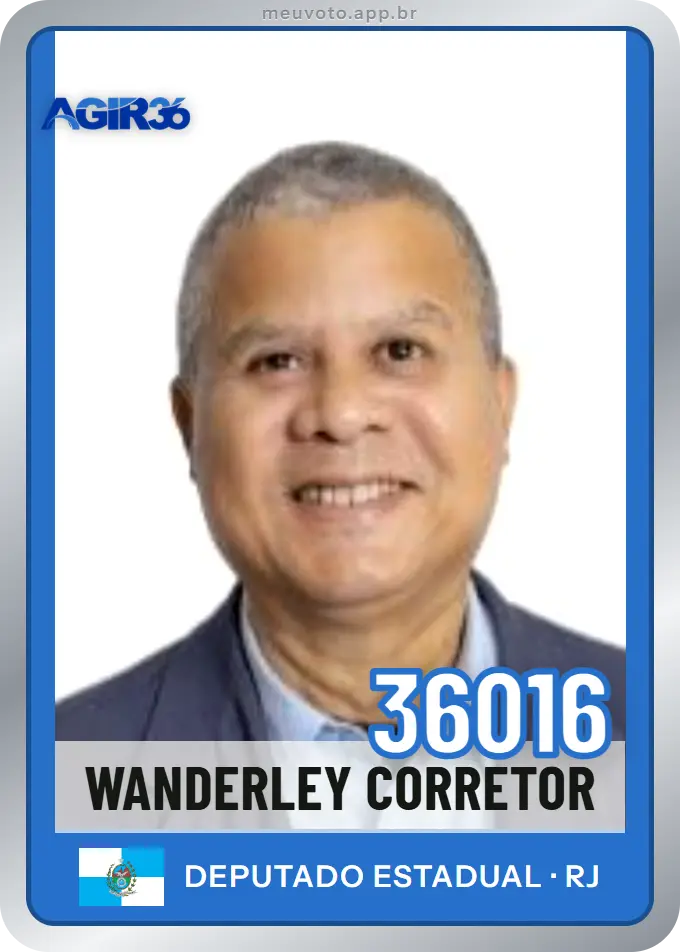 Carta de Wanderley Corretor, número 36016, Agir