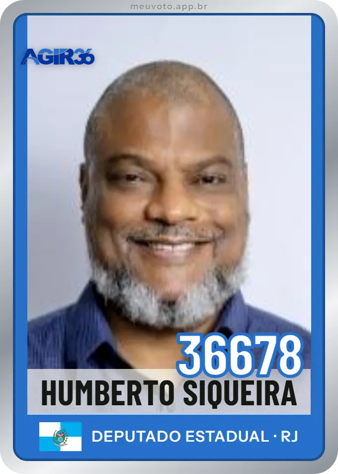 Carta de Humberto Siqueira, número 36678, Agir