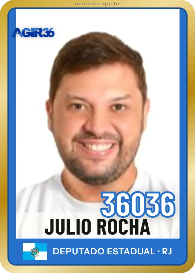 Carta de Julio Rocha, número 36036, Agir