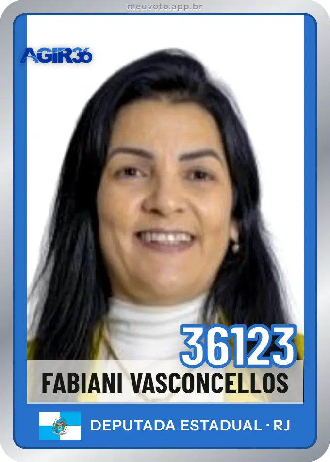Carta de Fabiani Vasconcellos, número 36123, Agir