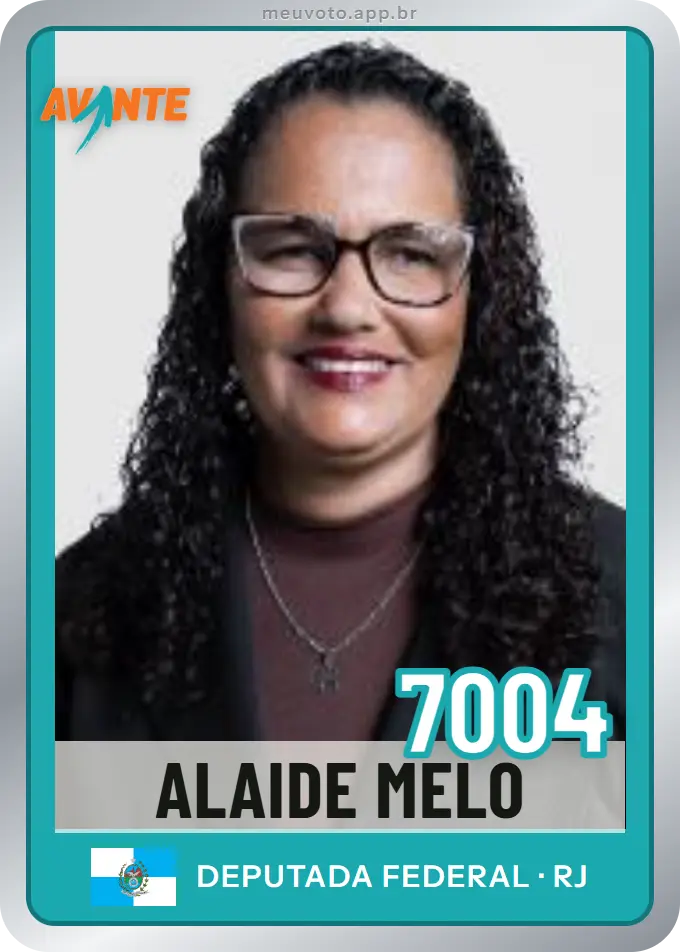 Carta de Alaide Melo, número 7004, Avante
