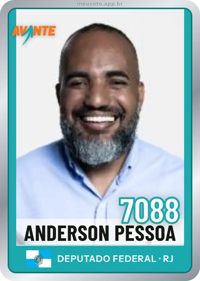 Carta de Anderson Pessoa, número 7088, Avante