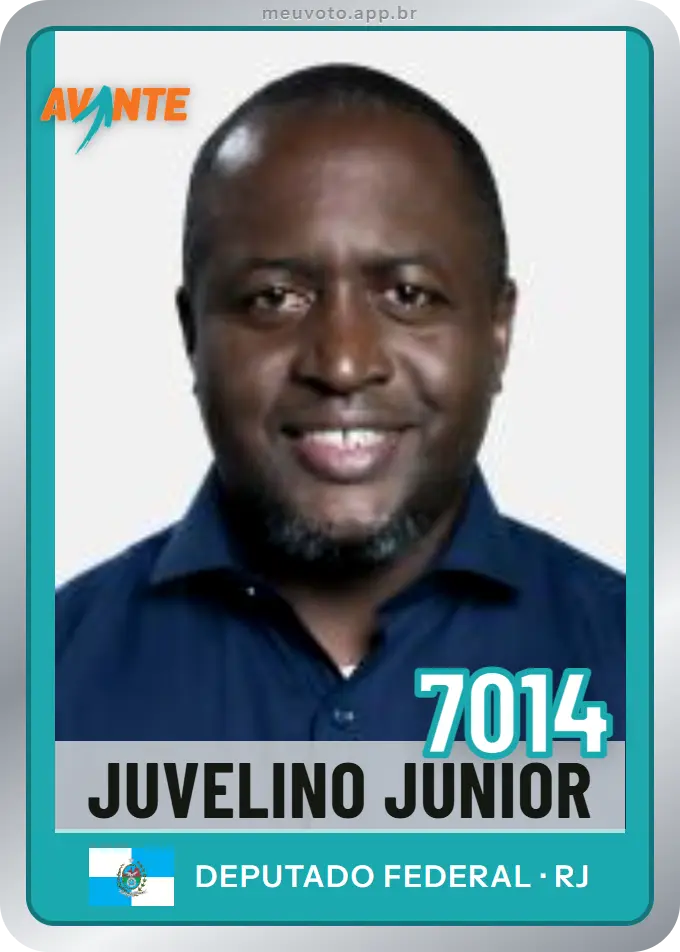Carta de Juvelino Junior, número 7014, Avante