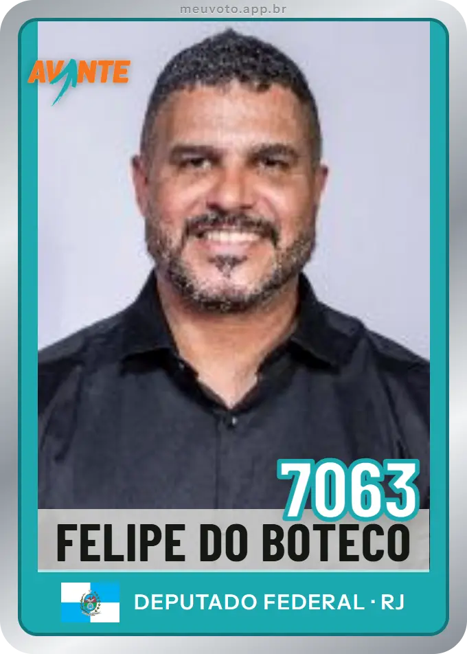 Carta de Felipe do Boteco, número 7063, Avante