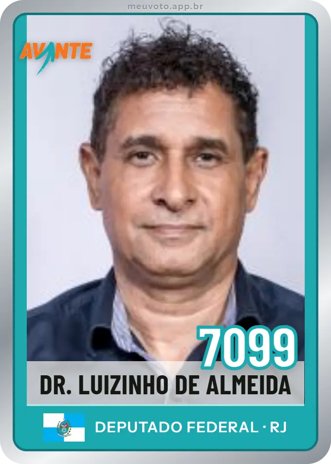 Carta de Dr. Luizinho de Almeida, número 7099, Avante