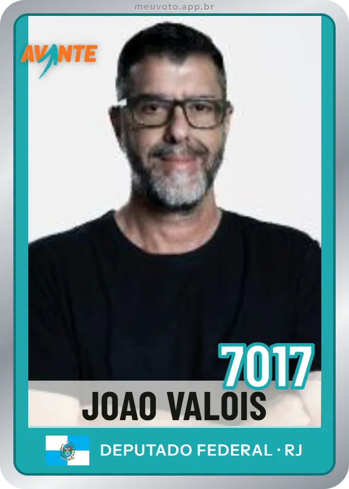 Carta de Joao Valois, número 7017, Avante
