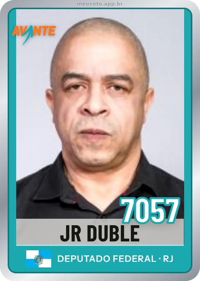 Carta de Jr Duble, número 7057, Avante