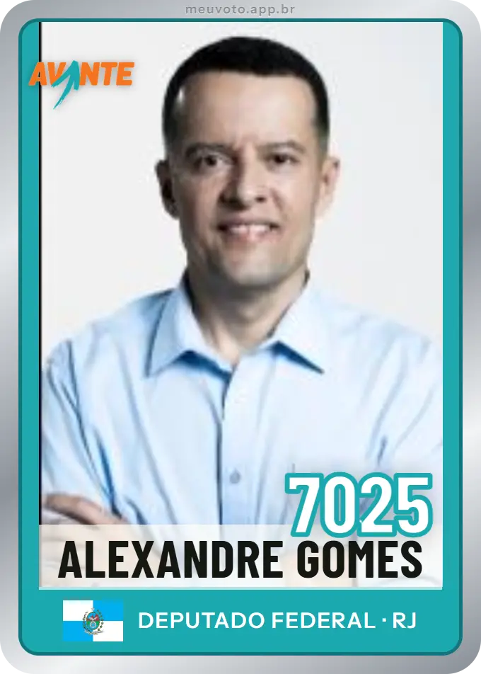 Carta de Alexandre Gomes, número 7025, Avante