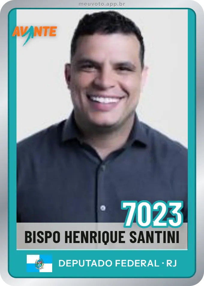 Carta de Bispo Henrique Santini, número 7023, Avante