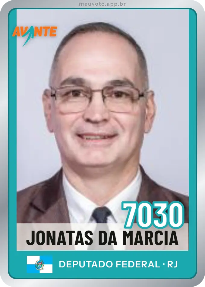 Carta de Jonatas da Marcia, número 7030, Avante
