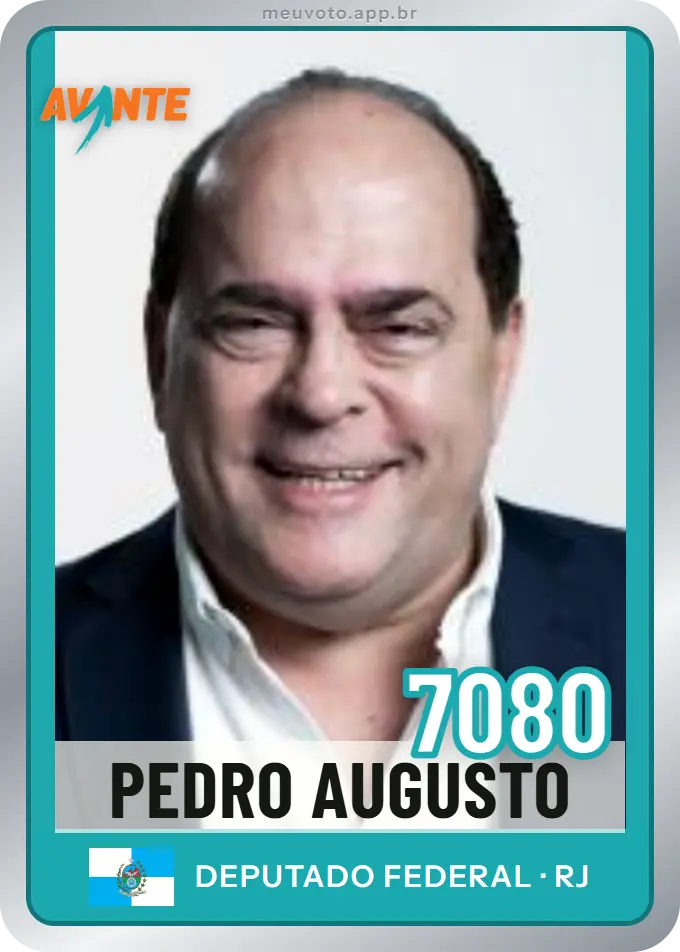 Carta de Pedro Augusto, número 7080, Avante