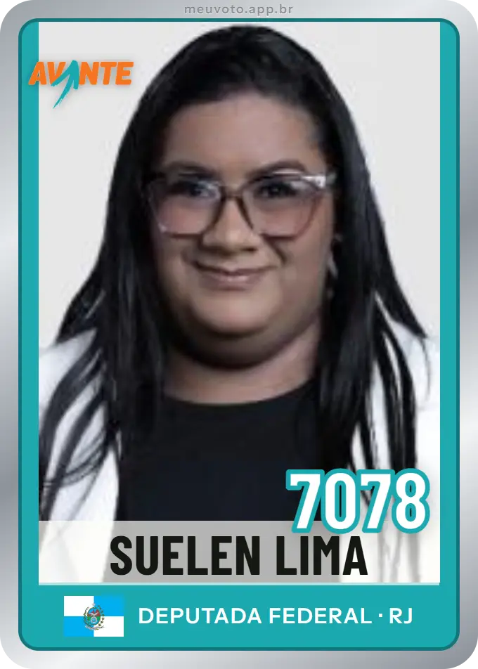 Carta de Suelen Lima, número 7078, Avante