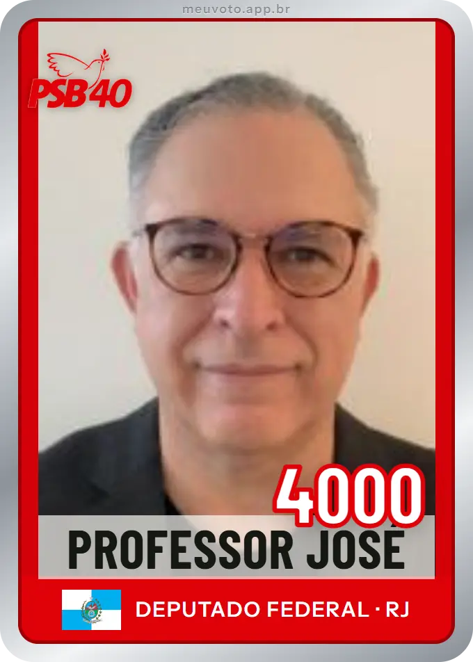 Carta de Professor José, número 4000, PSB