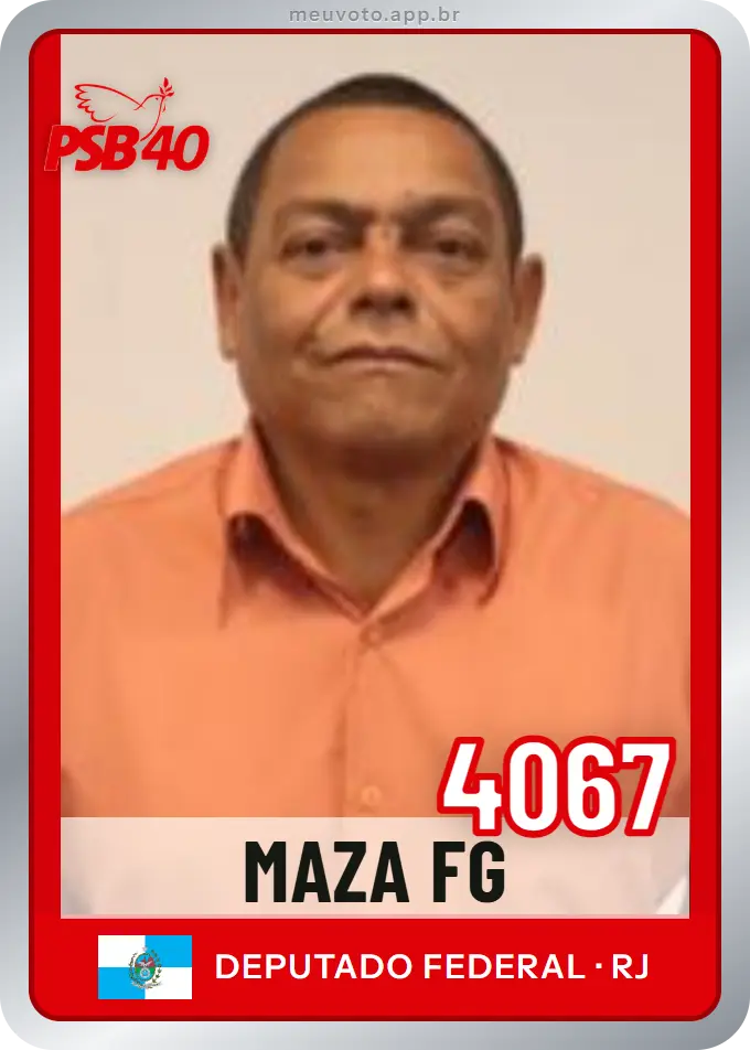 Carta de Maza Fg, número 4067, PSB
