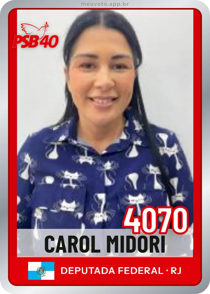 Carta de Carol Midori, número 4070, PSB
