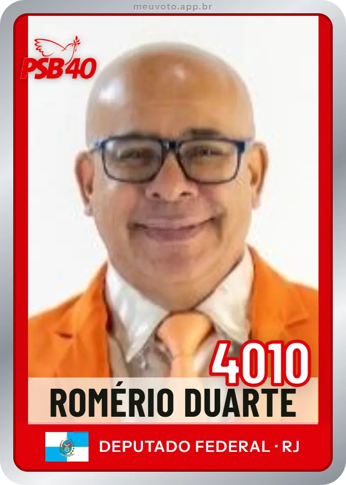 Carta de Romério Duarte, número 4010, PSB