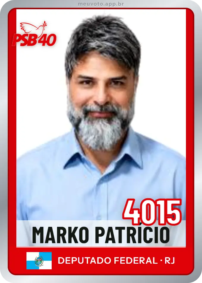 Carta de Marko Patrício, número 4015, PSB