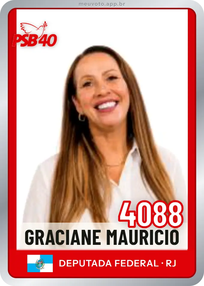 Carta de Graciane Mauricio, número 4088, PSB