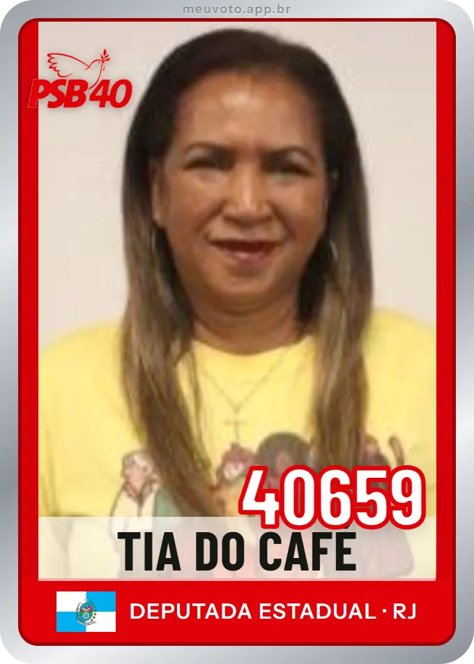 Carta de Tia do Café, número 40659, PSB