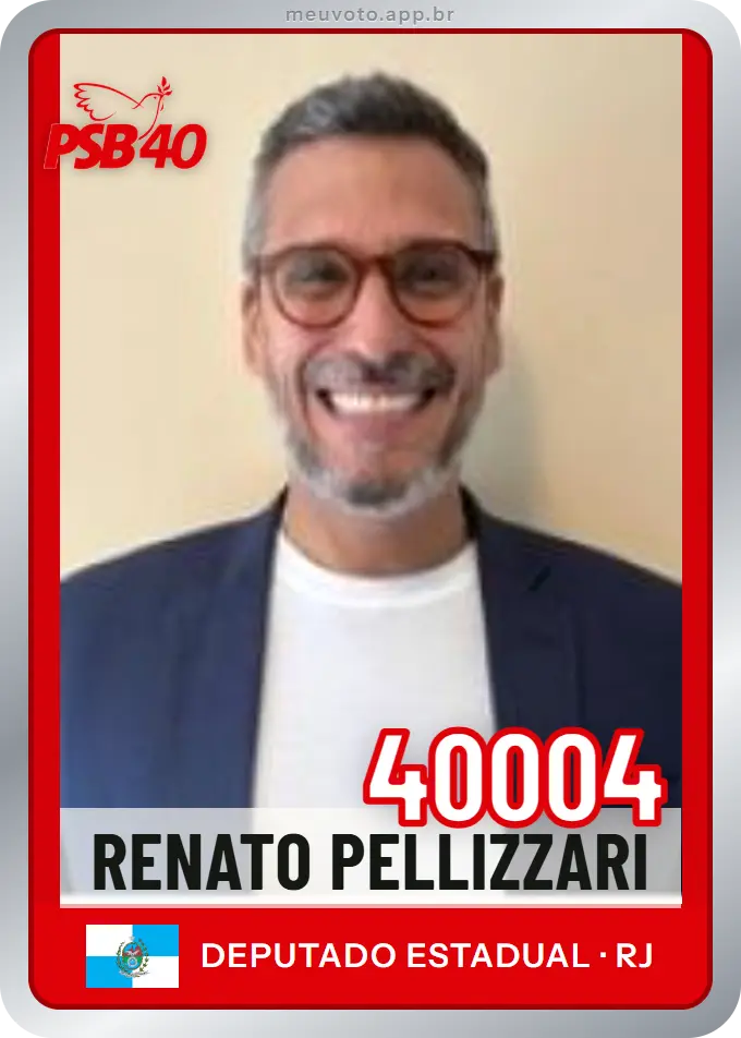 Carta de Renato Pellizzari, número 40004, PSB