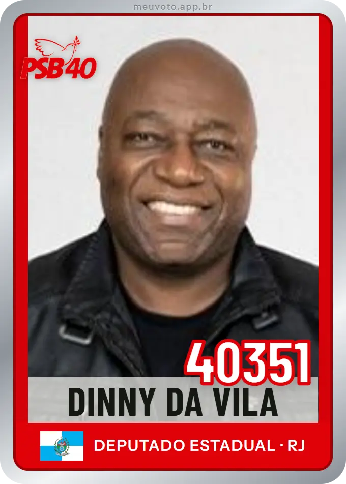 Carta de Dinny da Vila, número 40351, PSB