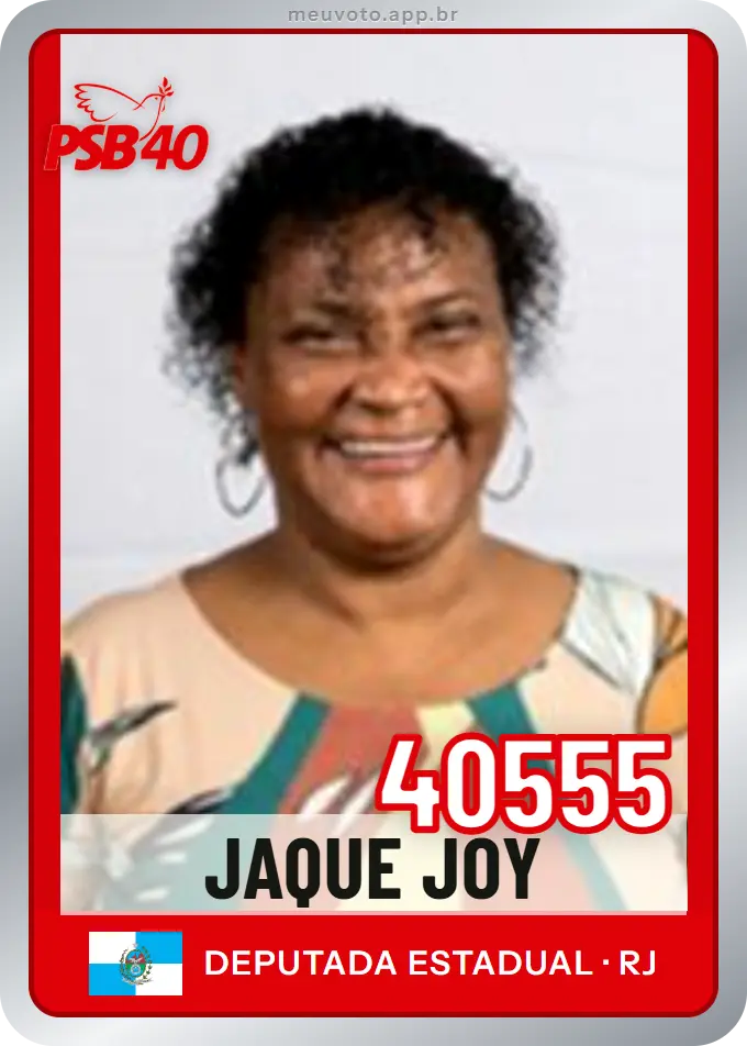 Carta de Jaque Joy, número 40555, PSB