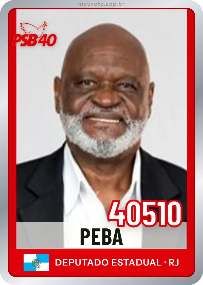 Carta de Peba, número 40510, PSB