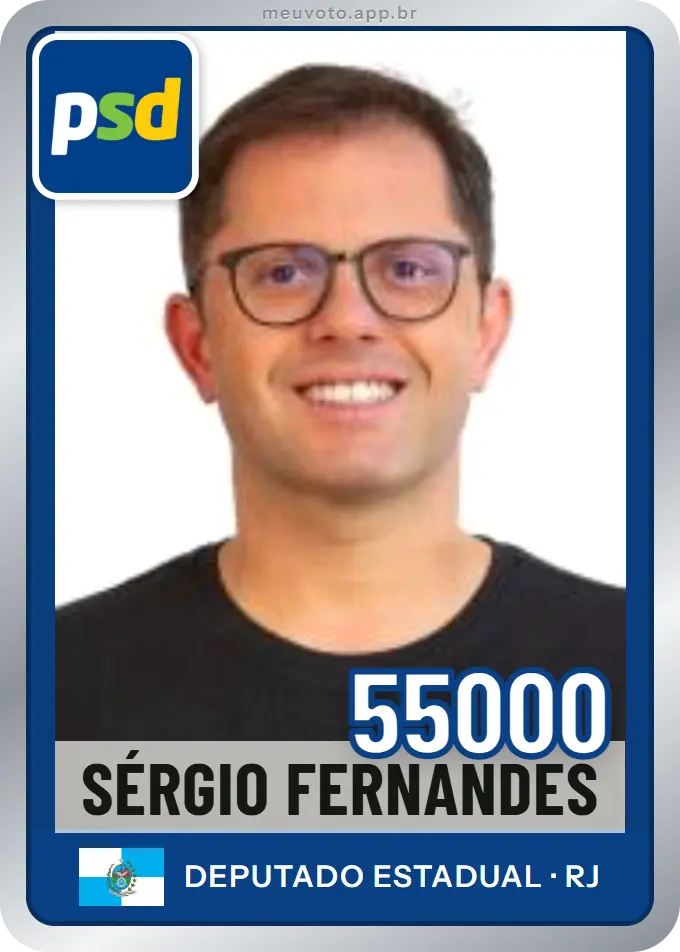 Carta de Sérgio Fernandes, número 55000, PSD