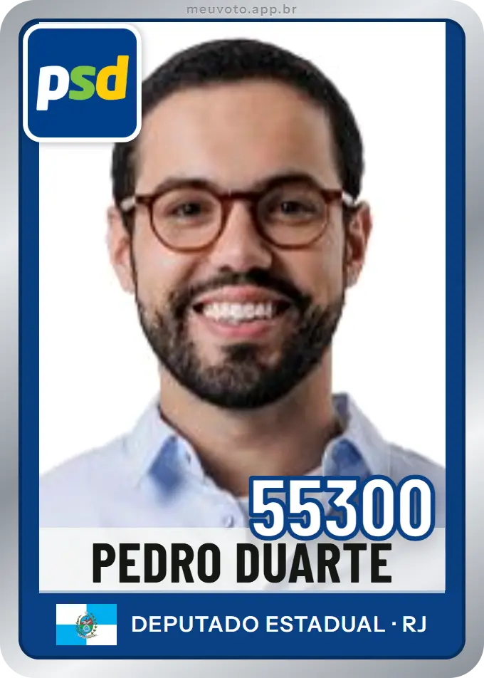 Carta de Pedro Duarte, número 55300, PSD